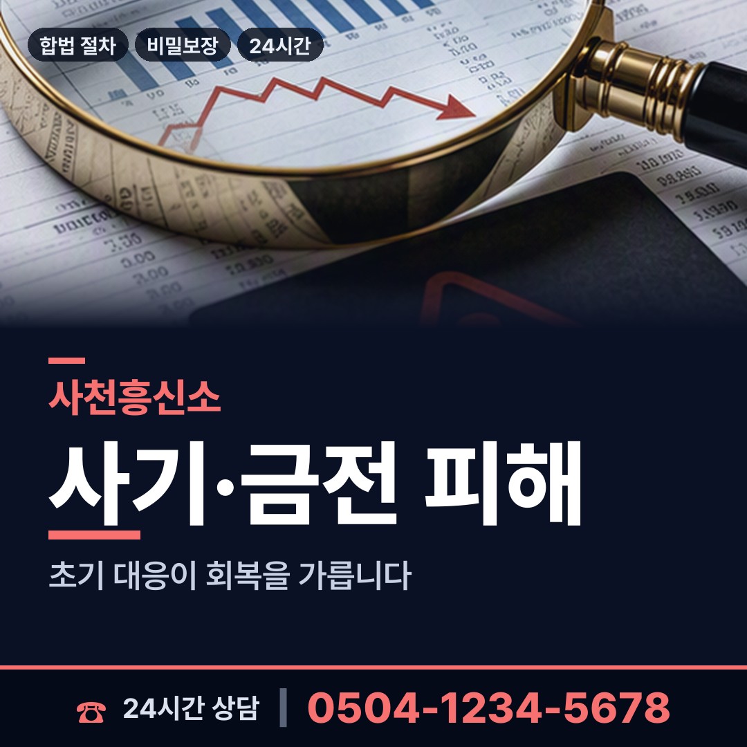 사천 곤명면 남편외도흥신소 상담 안내